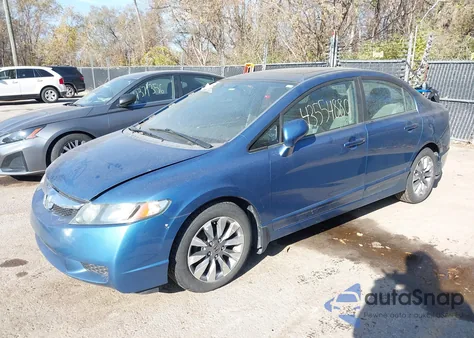 2009 Honda Civic Ex from USA, damaged, VIN 1HGFA16879L020060